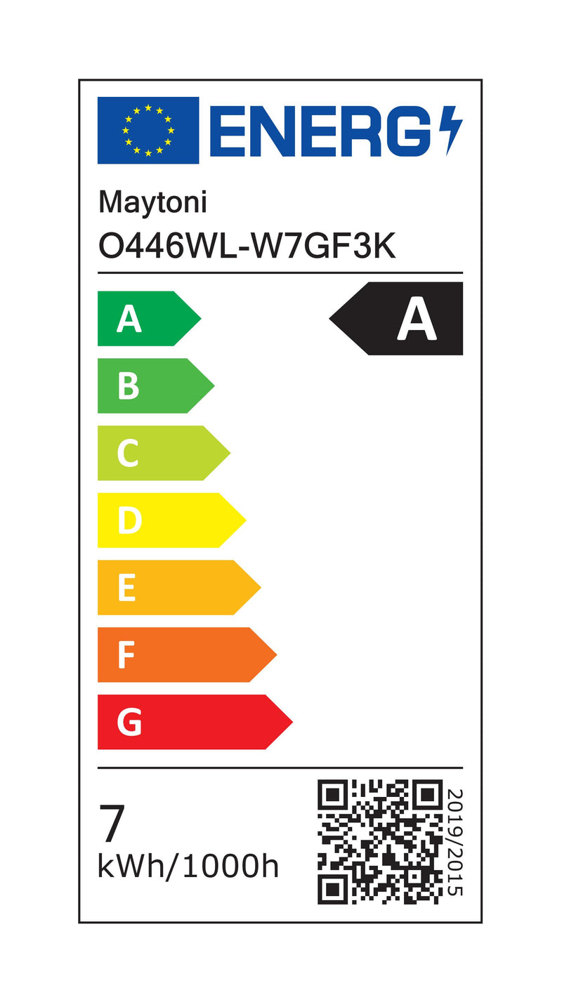 Maytoni Stock 1L, grafiitti LED H 20cm