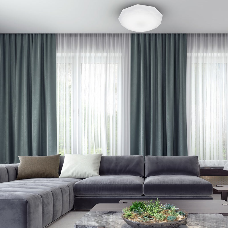 Milagro Plates flush mount ceiling lamp D 36cm