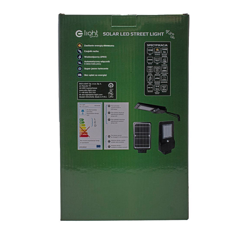 Eko-Light Solar Lamp outdoor wall light H 41.3cm