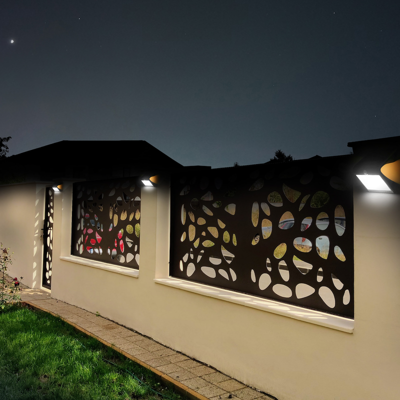Eko-Light Solar Lamp outdoor wall light H 21cm