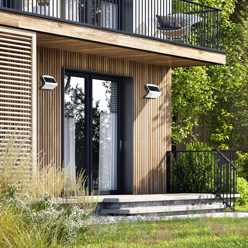 Eko-Light Solar Lamp outdoor wall light H 22cm