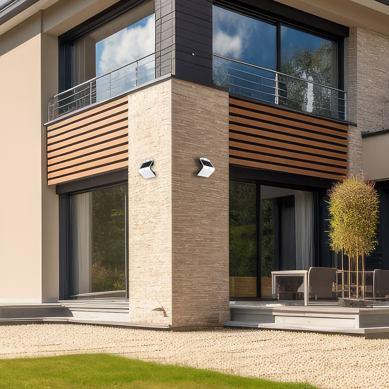 Eko-Light Solar Lamp outdoor wall light H 21cm