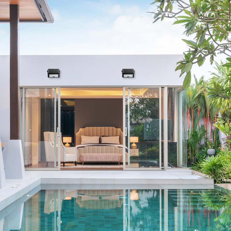 Eko-Light Solar Lamp outdoor wall light H 3.1cm