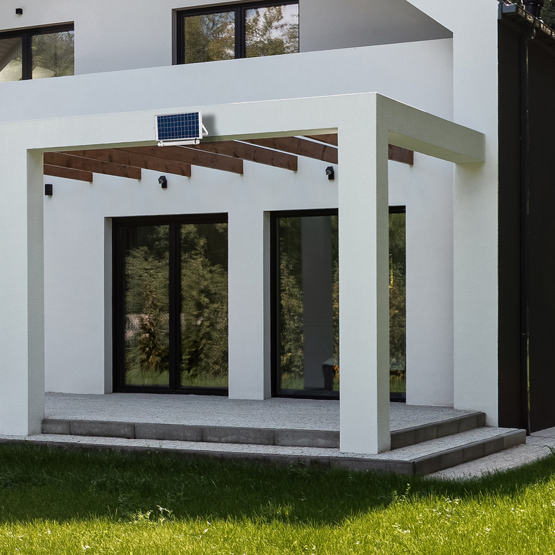 Eko-Light Solar Lamp outdoor wall light H 5.5cm