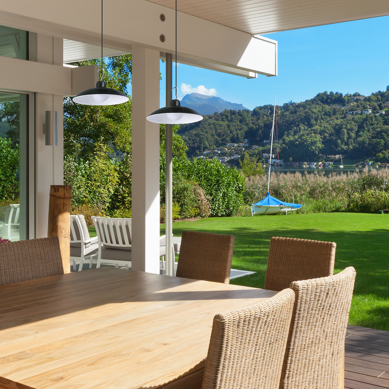 Eko-Light Solar Lamp outdoor wall light H 6cm