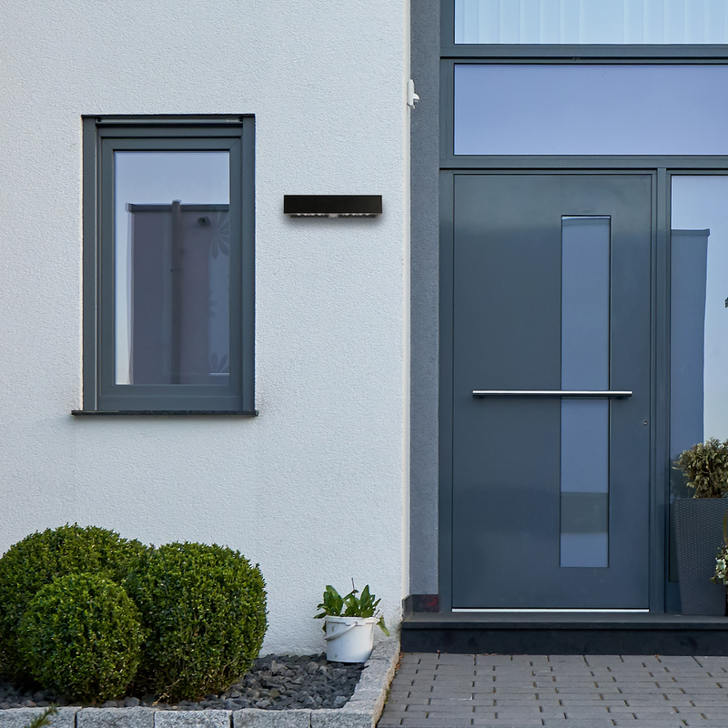 Eko-Light Solar Lamp outdoor wall light H 4.3cm