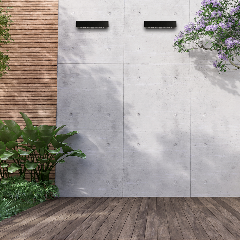 Eko-Light Solar Lamp outdoor wall light H 4.3cm