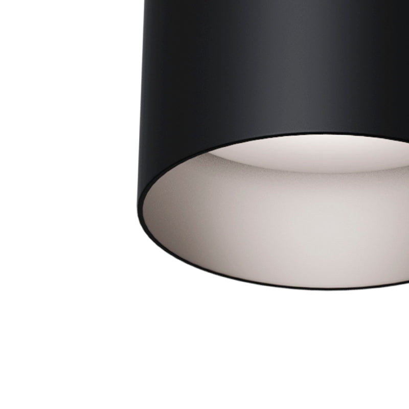 Maytoni Slim 1L ceiling spotlight, black GU10 D 8.5cm