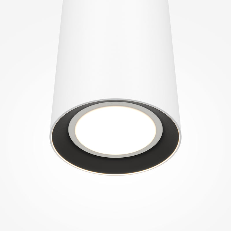 Maytoni Pro Focus 1L pendant lamp, black GU10 D 6cm