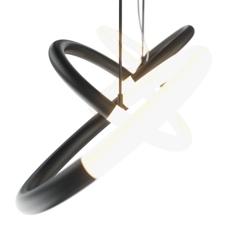 Plafonnier suspension linéaire Maytoni Node 4L, LED H 120cm