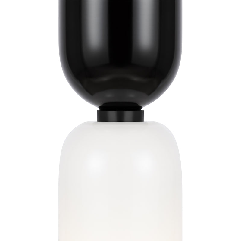 Maytoni Memory 1L pendant lamp, black E14 D 8cm