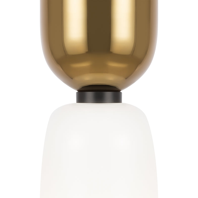 Maytoni Memory 1L hanglamp, zwart E14 D 8cm