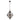 Chandelier Feiss (FE-ADAMS-3P-ANL) Adams steel, glass E14 3L