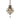 Pendant lamp Feiss (FE-BELLINI-P) Bellini quarts crystal, steel E14