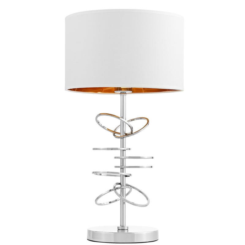 Lumina Deco Milari 1L table lamp E27, H 56cm