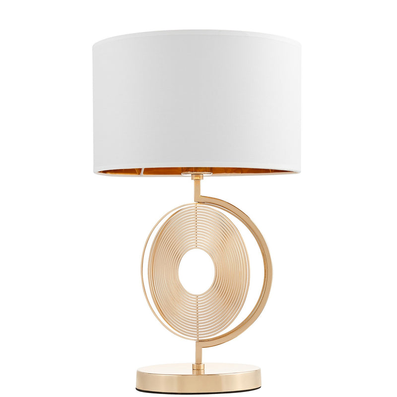 Lumina Deco Monteroni 1L table lamp E27, H 50cm