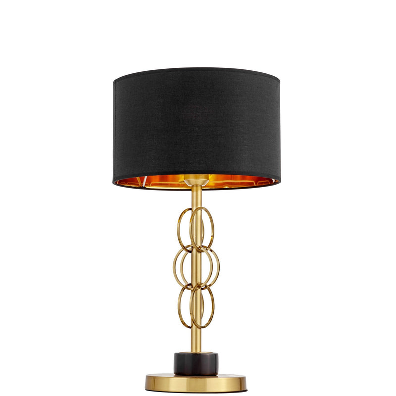 Lumina Deco Azzaria 1L table lamp E27, H 56cm