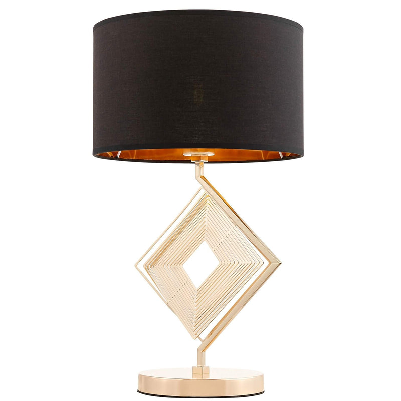 Lumina Deco Benardi 1L table lamp E27, H 51cm