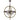 Chandelier Hinkley (HK-MIDDLEFIELDP4) Middlefield solid destressted wood, steel E14 4L