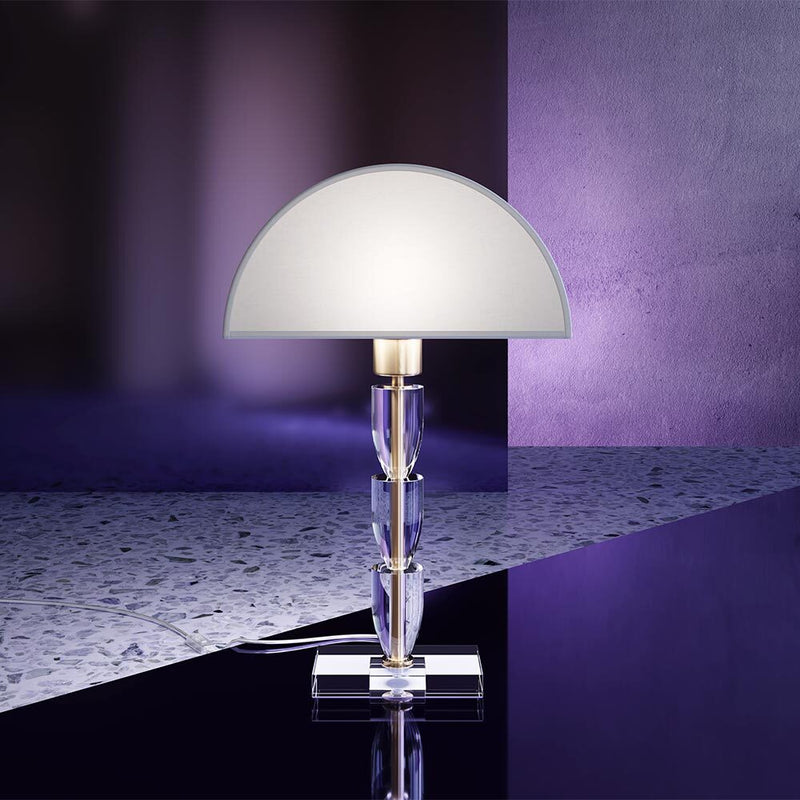 Maytoni Prima 1L table lamp, brass E27 H 47cm