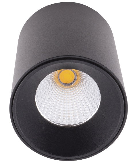 Maxlight Chip 1L ceiling spotlight LED black, D 7cm