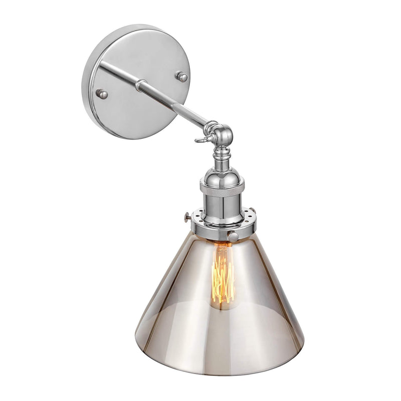 Lumina Deco Nubi 1L wall sconce lamp E27, H 25cm