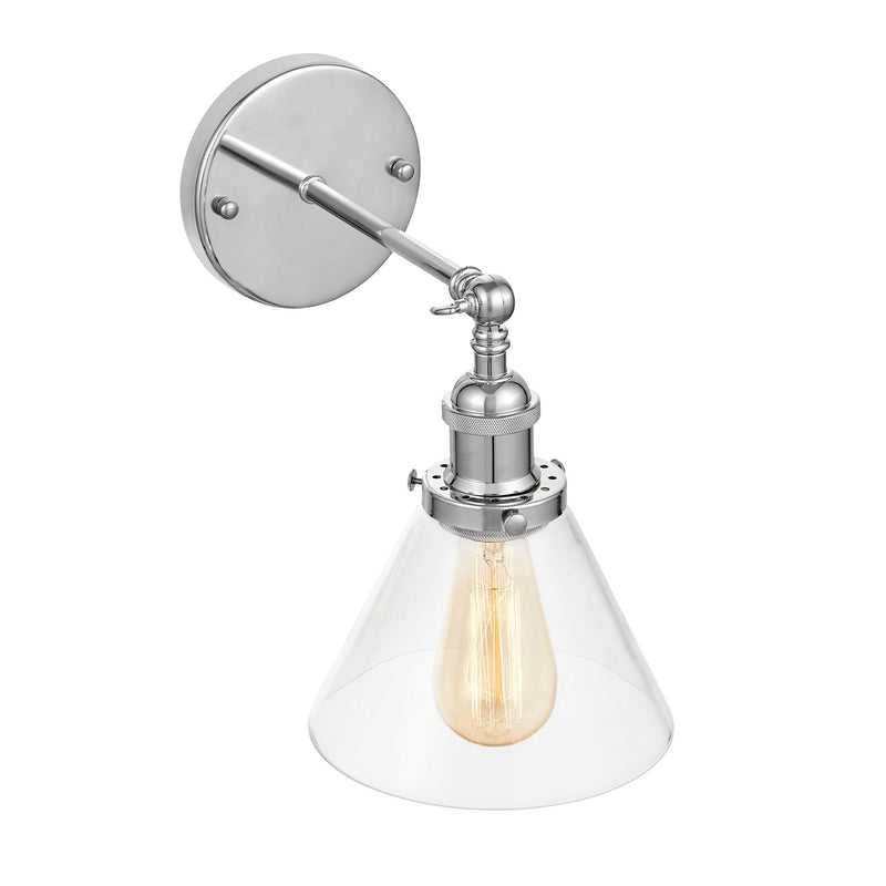 Lumina Deco Nubi 1L wall sconce lamp E27, H 25cm