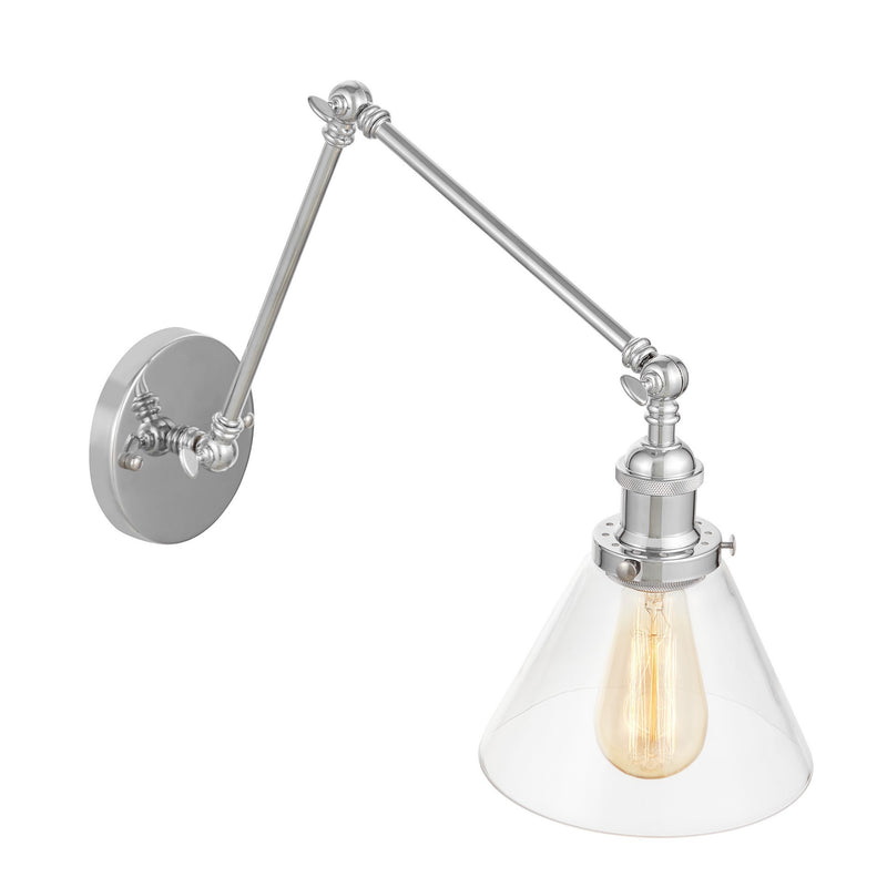 Lumina Deco 2L swing wall lamp E27, W 48cm