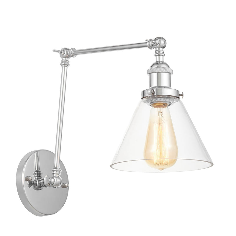 Lumina Deco 2L swing wall lamp E27, W 48cm