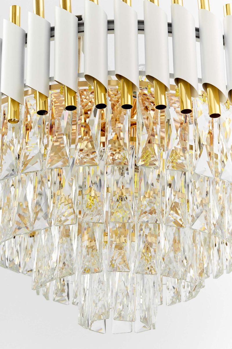 Lumina Deco Mazini 9L chandelier E14, D 55cm