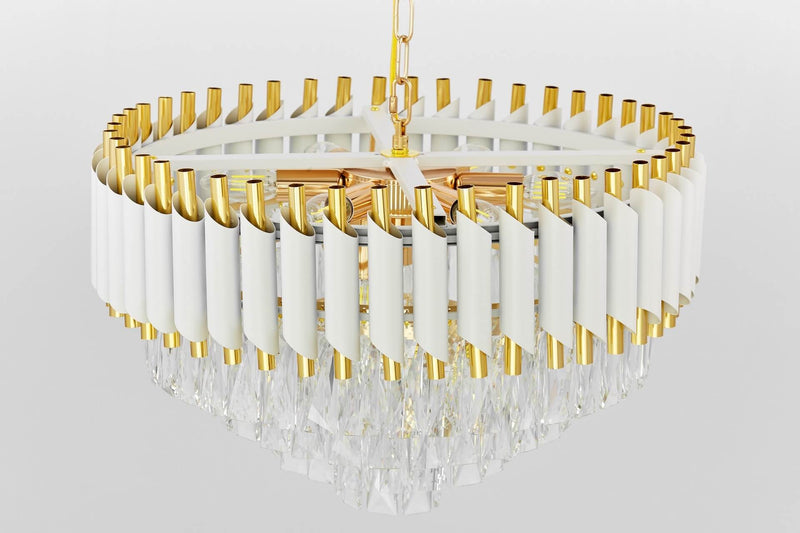 Lumina Deco Mazini 9L chandelier E14, D 55cm