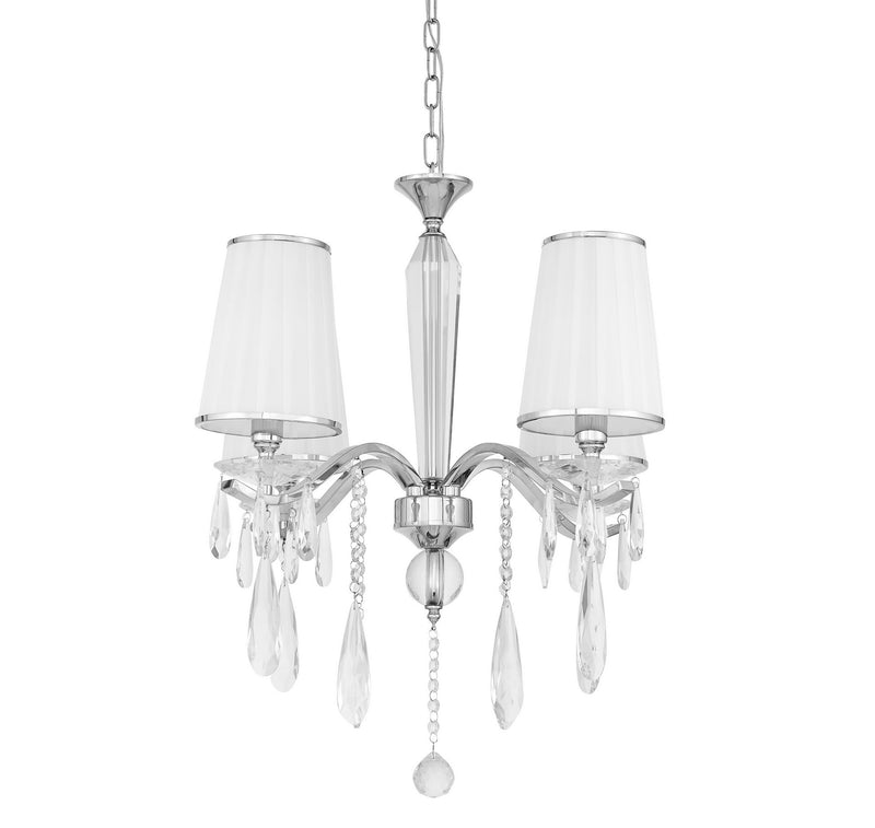 Lumina Deco Alessia 4L chandelier E27, D 50cm