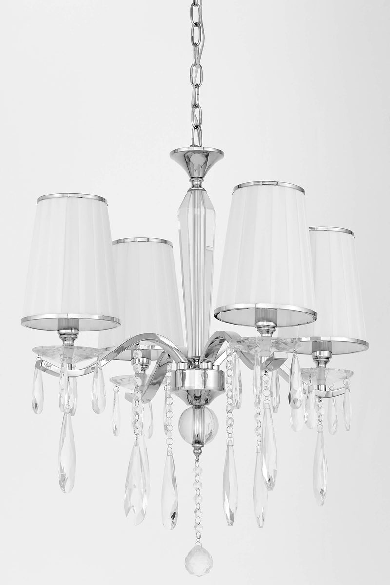 Lumina Deco Alessia 4L chandelier E27, D 50cm