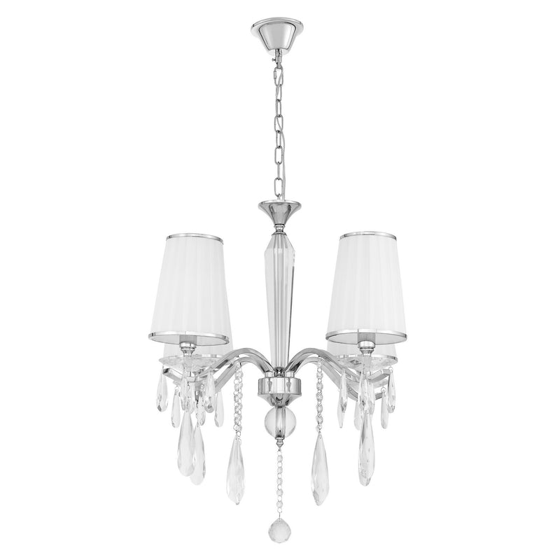 Lumina Deco Alessia 4L chandelier E14, D 50cm