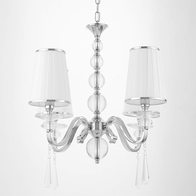 Lumina Deco Federrica 4L chandelier E14, D 55cm