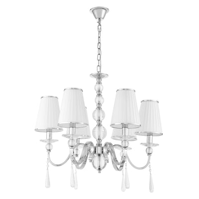 Lumina Deco Federrica 6L chandelier E14, D 66cm