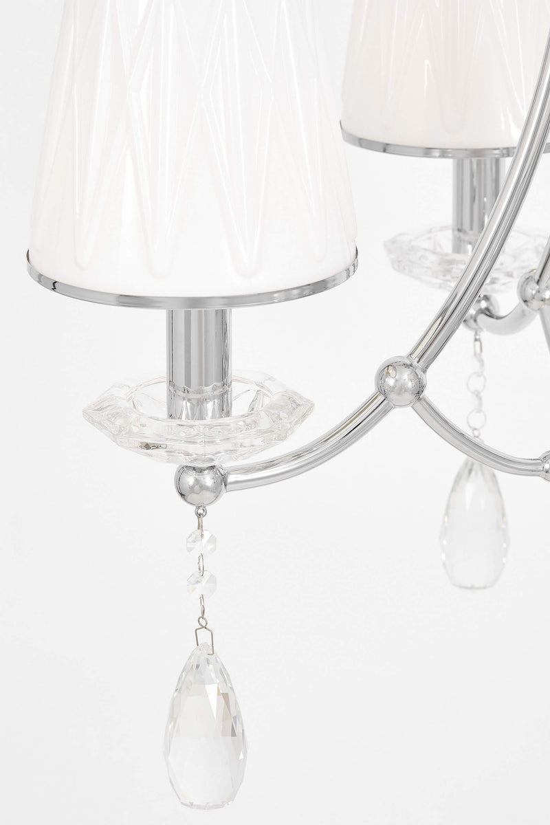 Lumina Deco Domini 3L chandelier E14, D 60cm