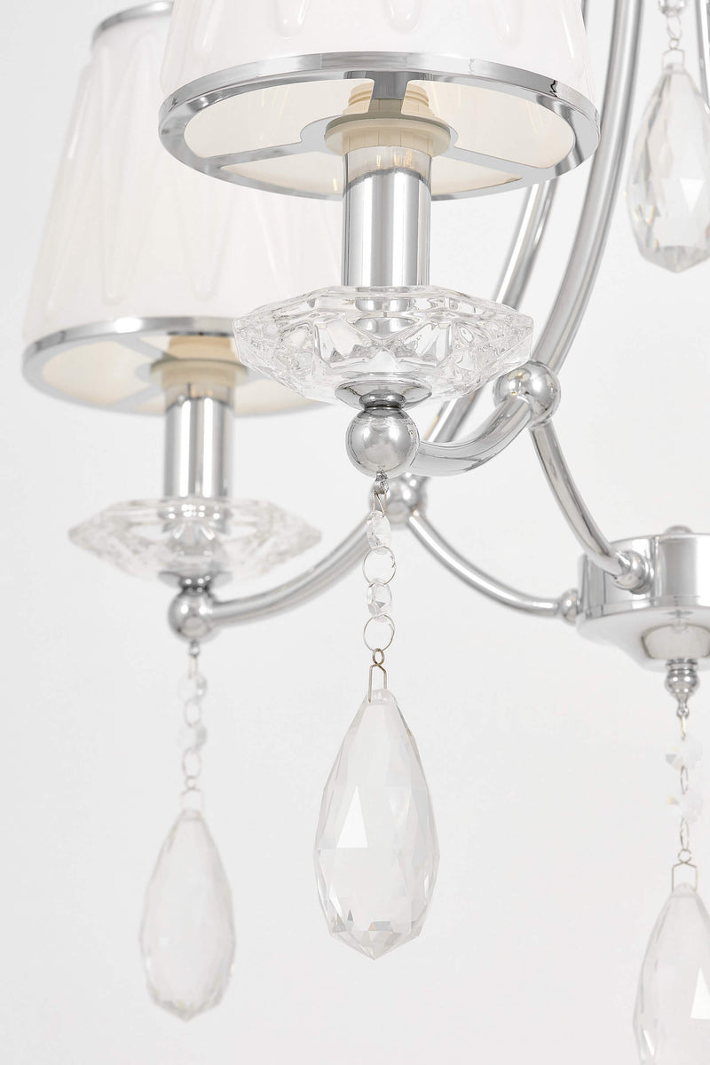 Lumina Deco Domini 3L chandelier E14, D 60cm