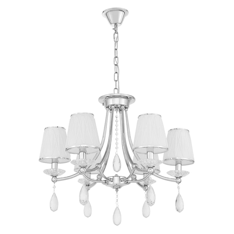 Lumina Deco Domini 6L chandelier E14, D 72cm