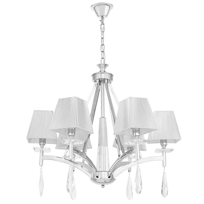 Lumina Deco Valentina 6L chandelier E14, D 70cm