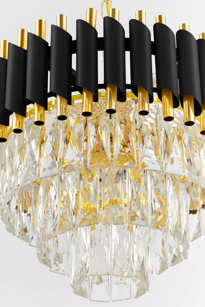 Lumina Deco Mazini 6L chandelier E14, D 40cm