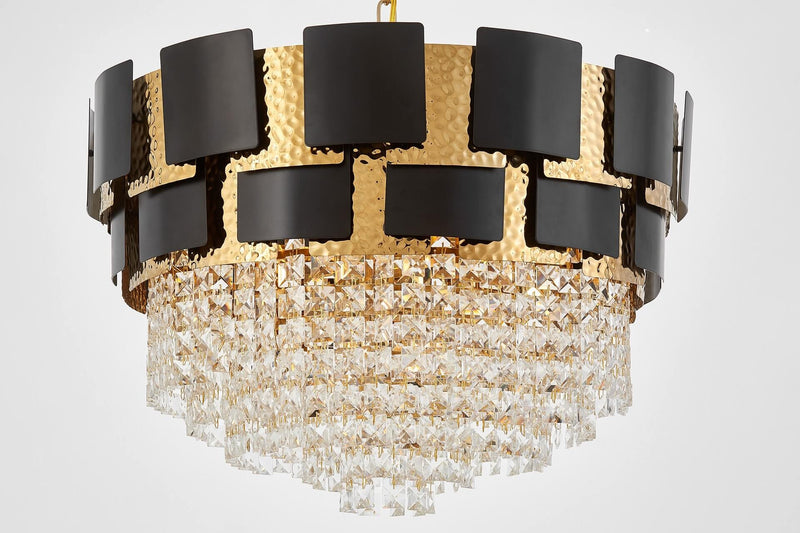 Lumina Deco Molina 12L chandelier E14, D 60cm