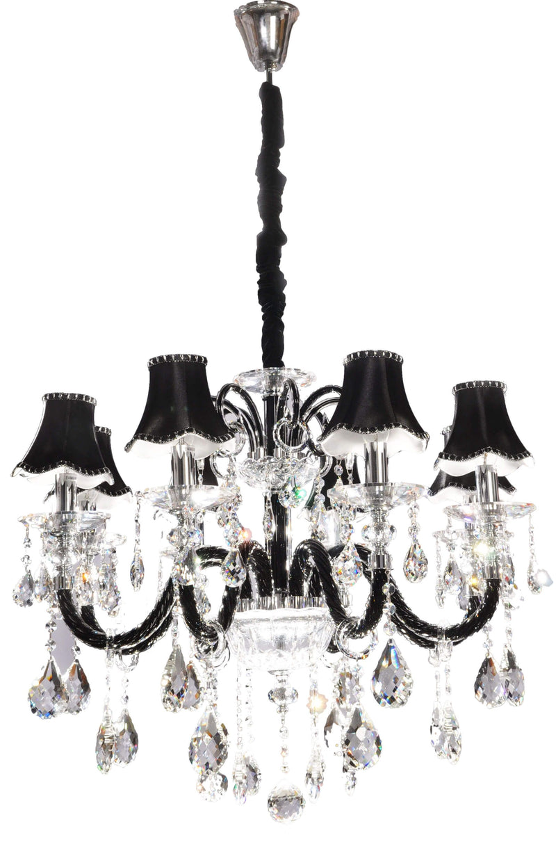 Lumina Deco Denica 8L chandelier E14, D 80cm