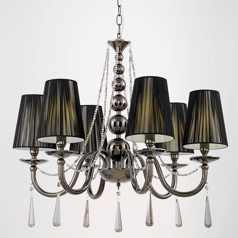 Lumina Deco Fabione 6L chandelier E14, D 70cm