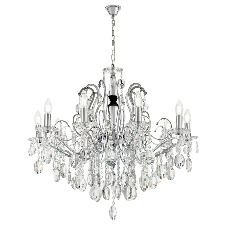 Lumina Deco 10L chandelier E14, D 80cm