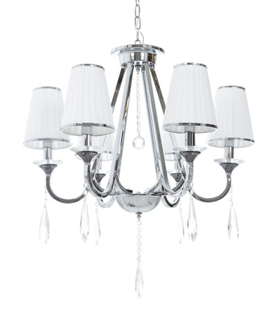 Lumina Deco Milesia 6L chandelier E14, D 70cm