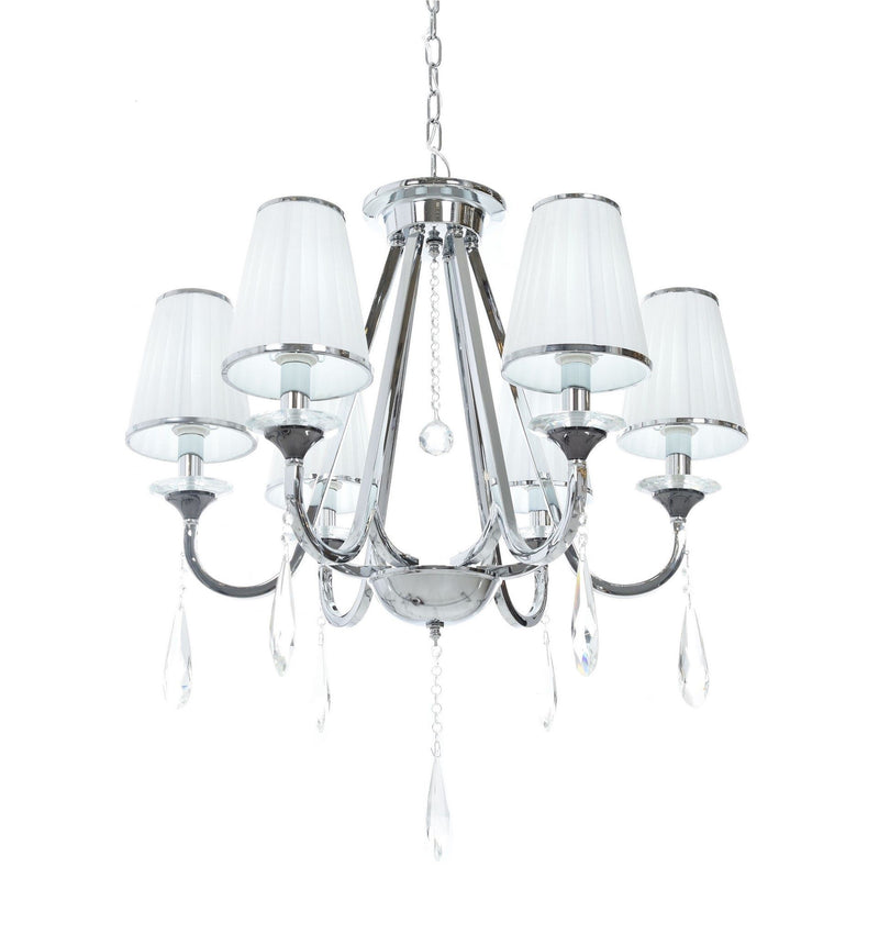 Lumina Deco Milesia 6L chandelier E14, D 70cm