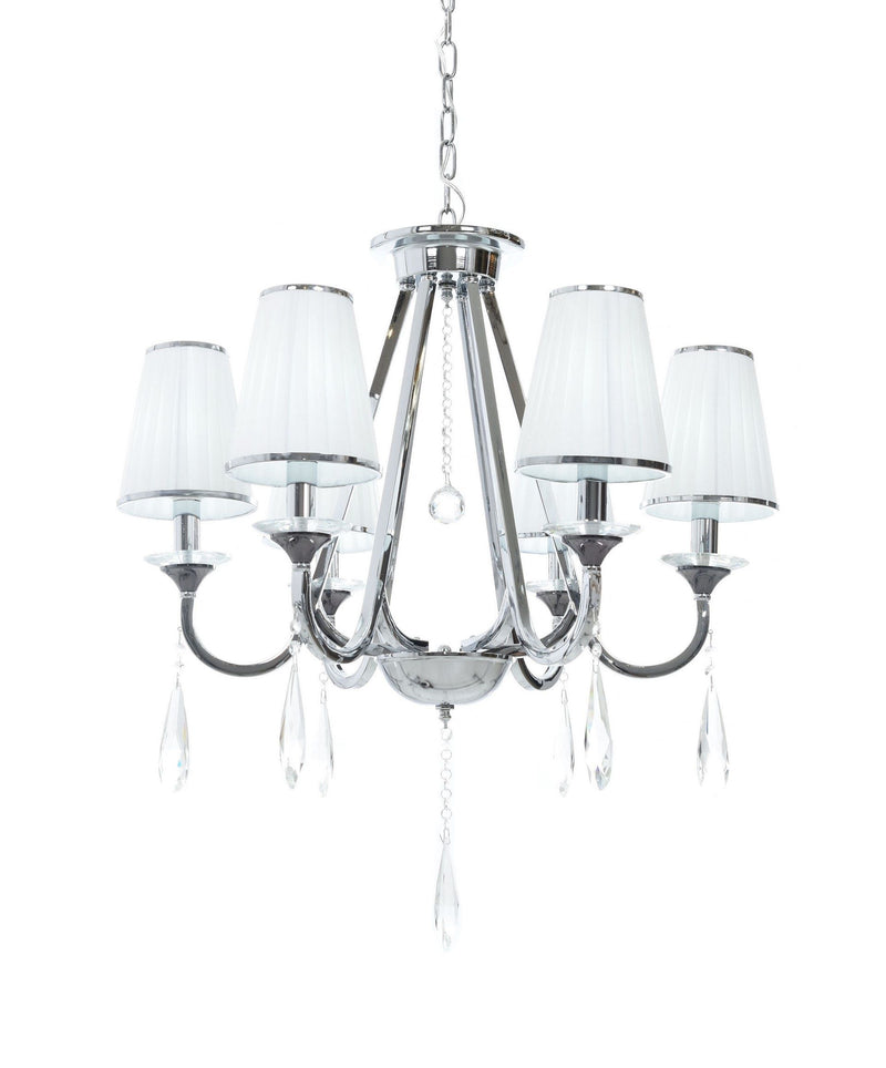 Lumina Deco Milesia 6L chandelier E14, D 70cm