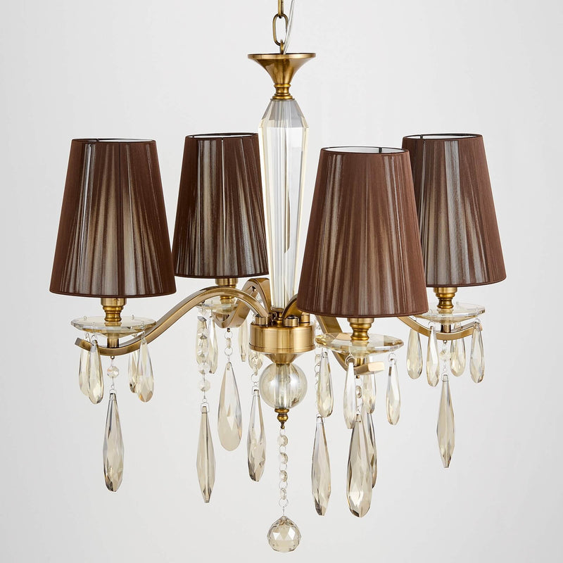 Lumina Deco Alessia 4L chandelier E27, D 50cm