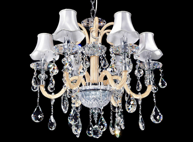 Lumina Deco Denica 6L chandelier E14, D 66cm